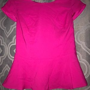 Express pink blouse